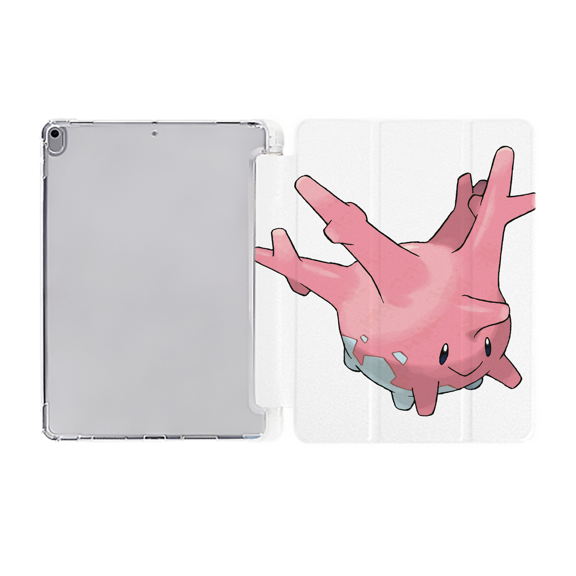 （画像用） ポケットモンスター Pokémon IPad ケース ペン収納付き 三つ折りスタンド PUレザー×シリコン 対応機種9.5/10.5/10.9インチ